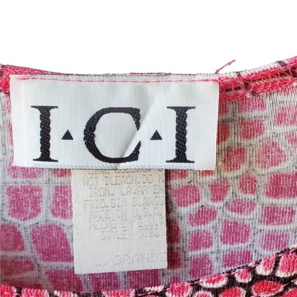 I.C.I. Vintage Top Reptile Print Size Large - Picture 4 of 4